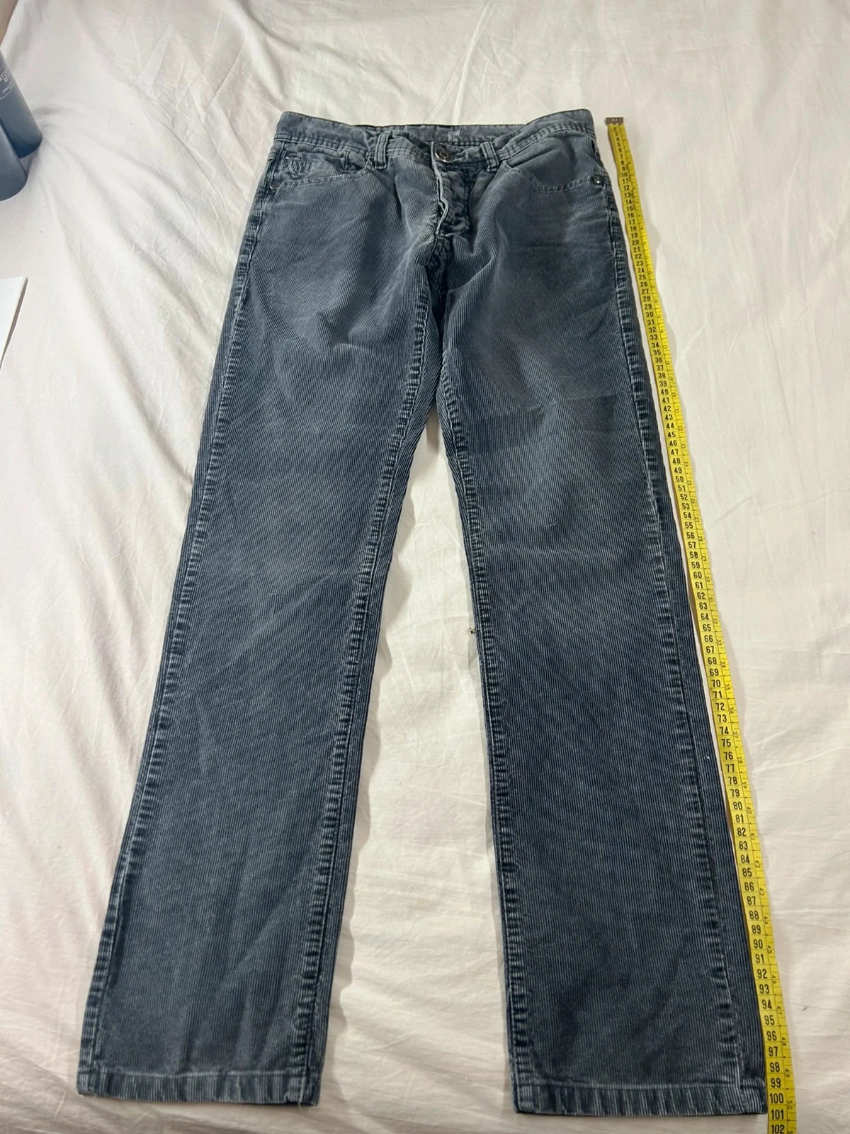 Vintage black slim fit Jules jeans w27 l31 ribbed – photo 2